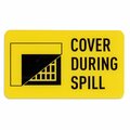 Pig Storm Drain Utility Sign, Cover During Spill, 10PK SGN8201-928